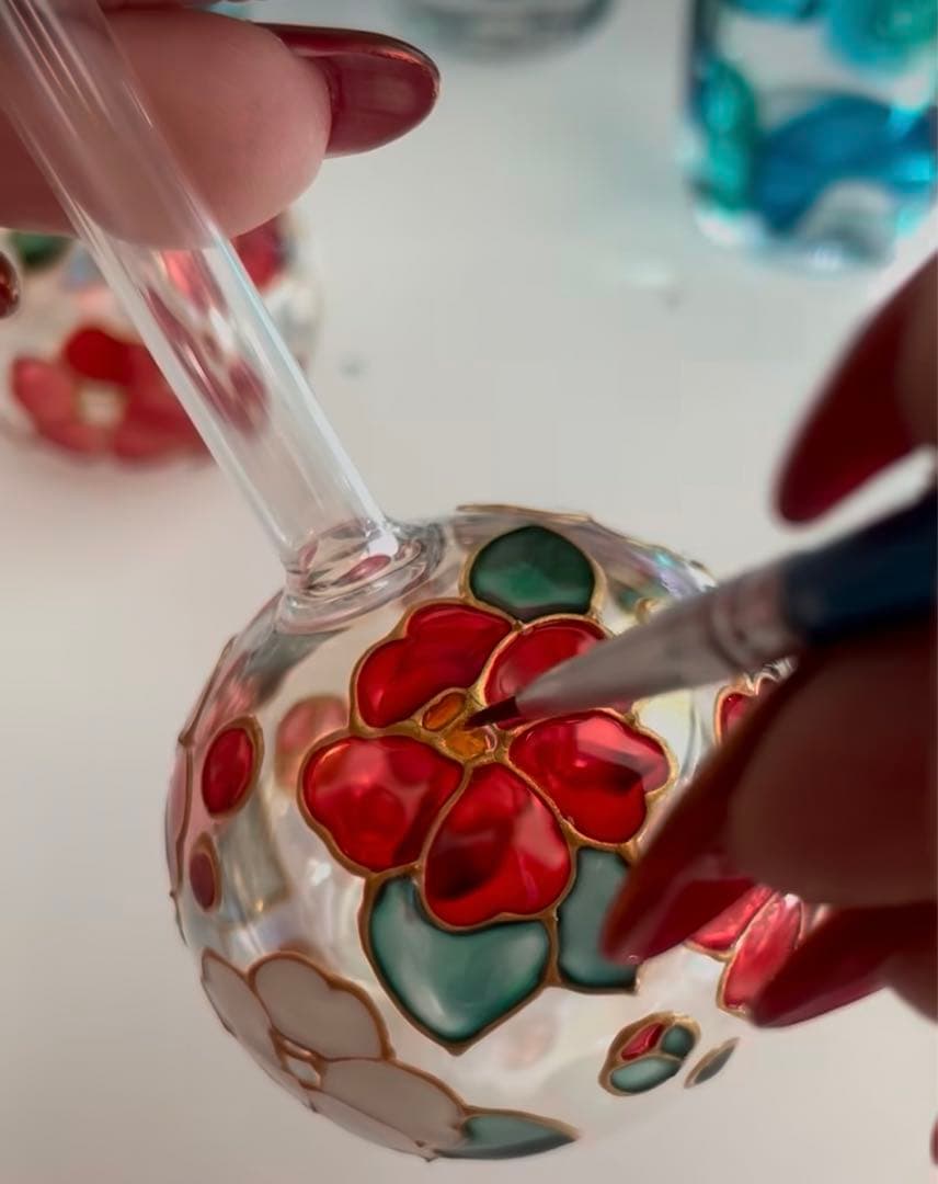 新品　青山デカーボ　ポッピン缶　ポッピン　限定品　手描き　限定