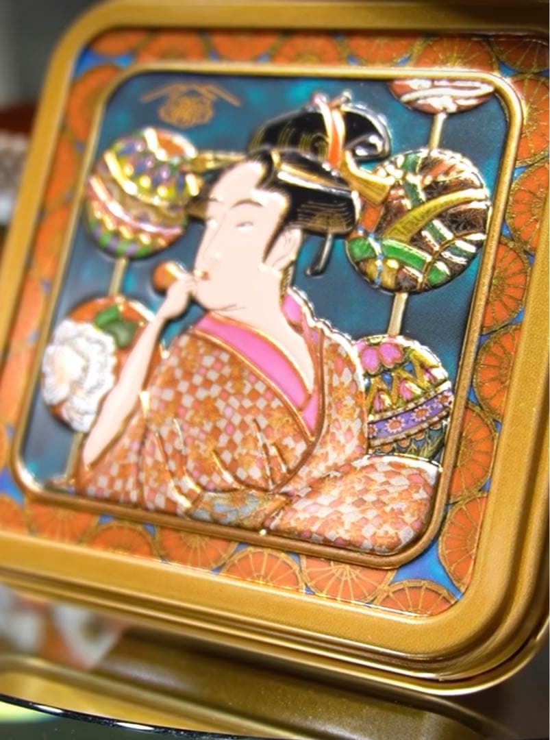 新品　青山デカーボ　ポッピン缶　ポッピン　限定品　手描き　限定