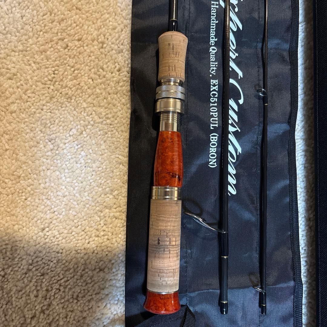 イトウクラフト エキスパートカスタム EXC510PULトラウトパックロッド