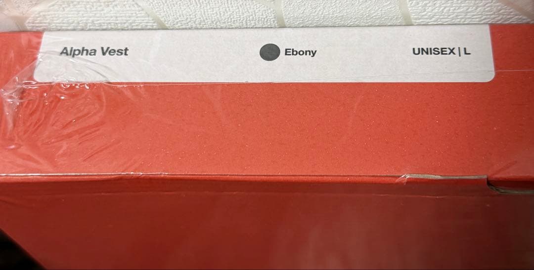 【新品未開封】山と道　アルファベストEbony Lサイズ