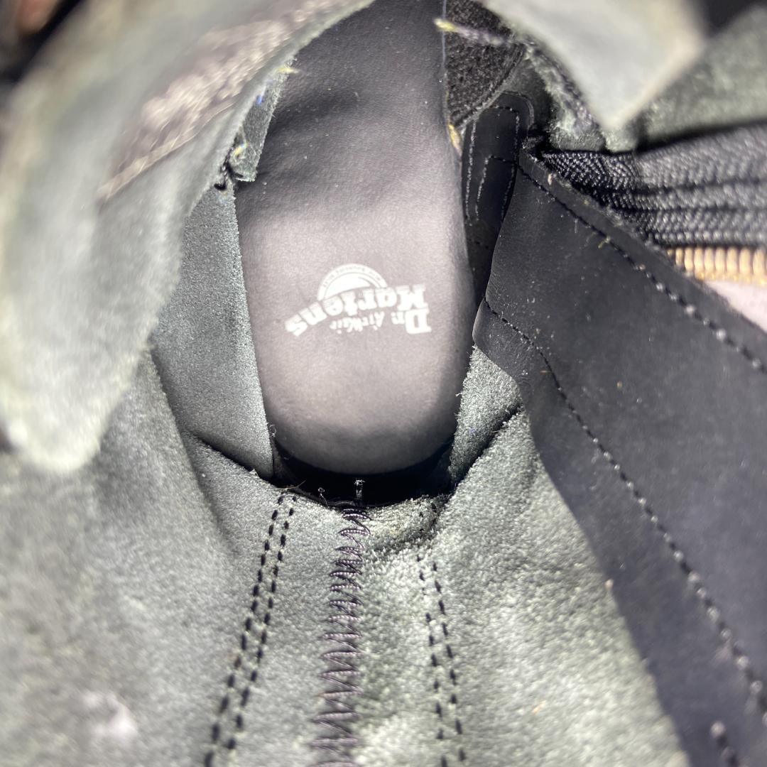 【美品】ドクターマーチン　JADON MAX 黒　厚底　レザー ブーツ　２３cm