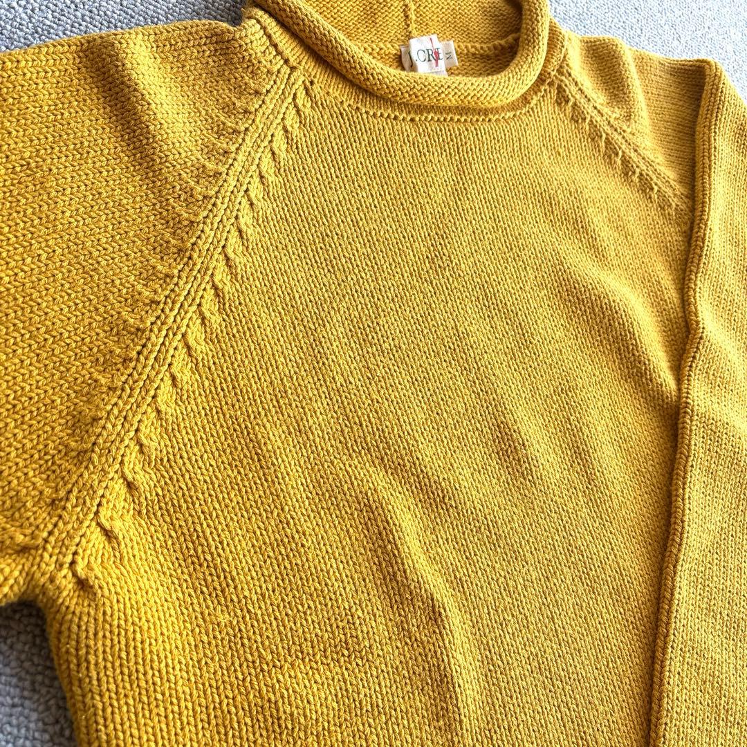 カ*ラ様 J.CREW 90's ロールネック ローゲージ ニット 巨人タグ マ