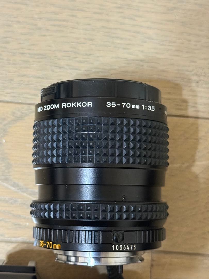 MINOLTA X-700 一眼レフカメラ　レンズ4本