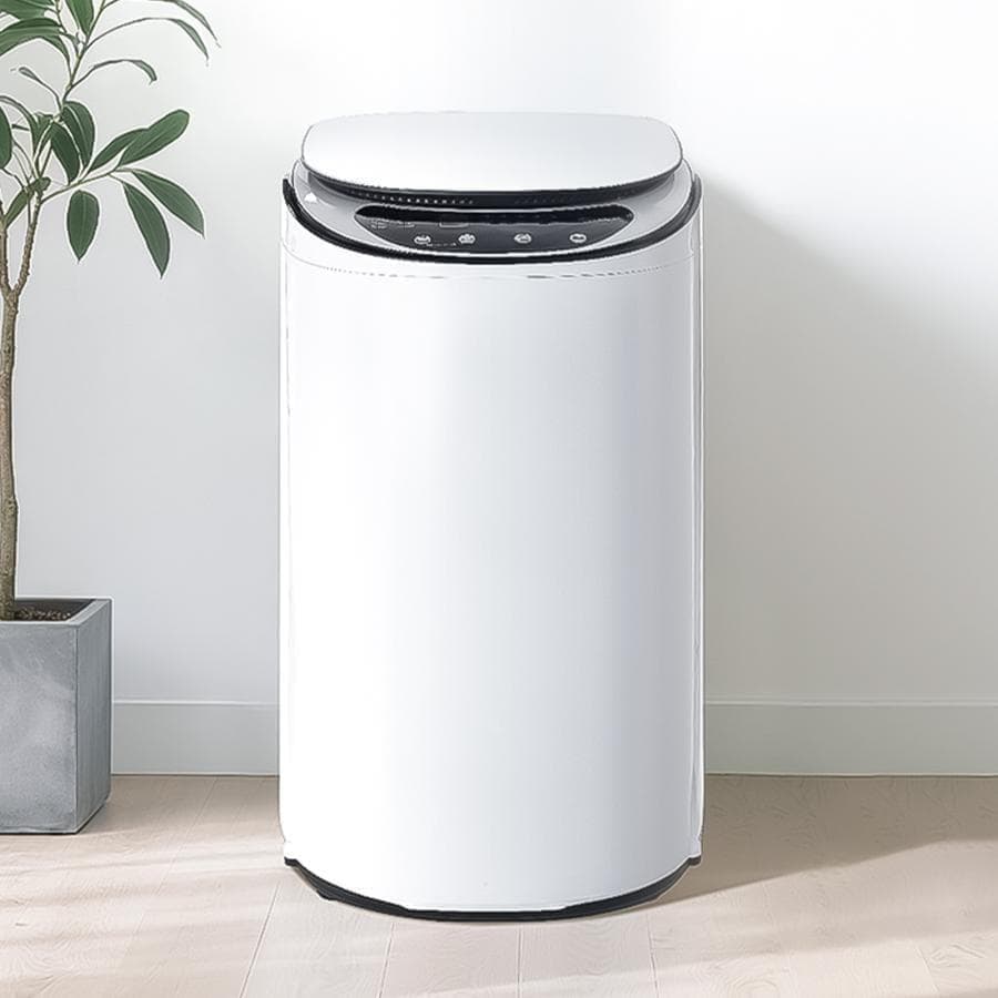 洗濯乾燥機 縦型 3.2kg 全自動 穴無しステンレス槽 ヒーター乾燥 小型