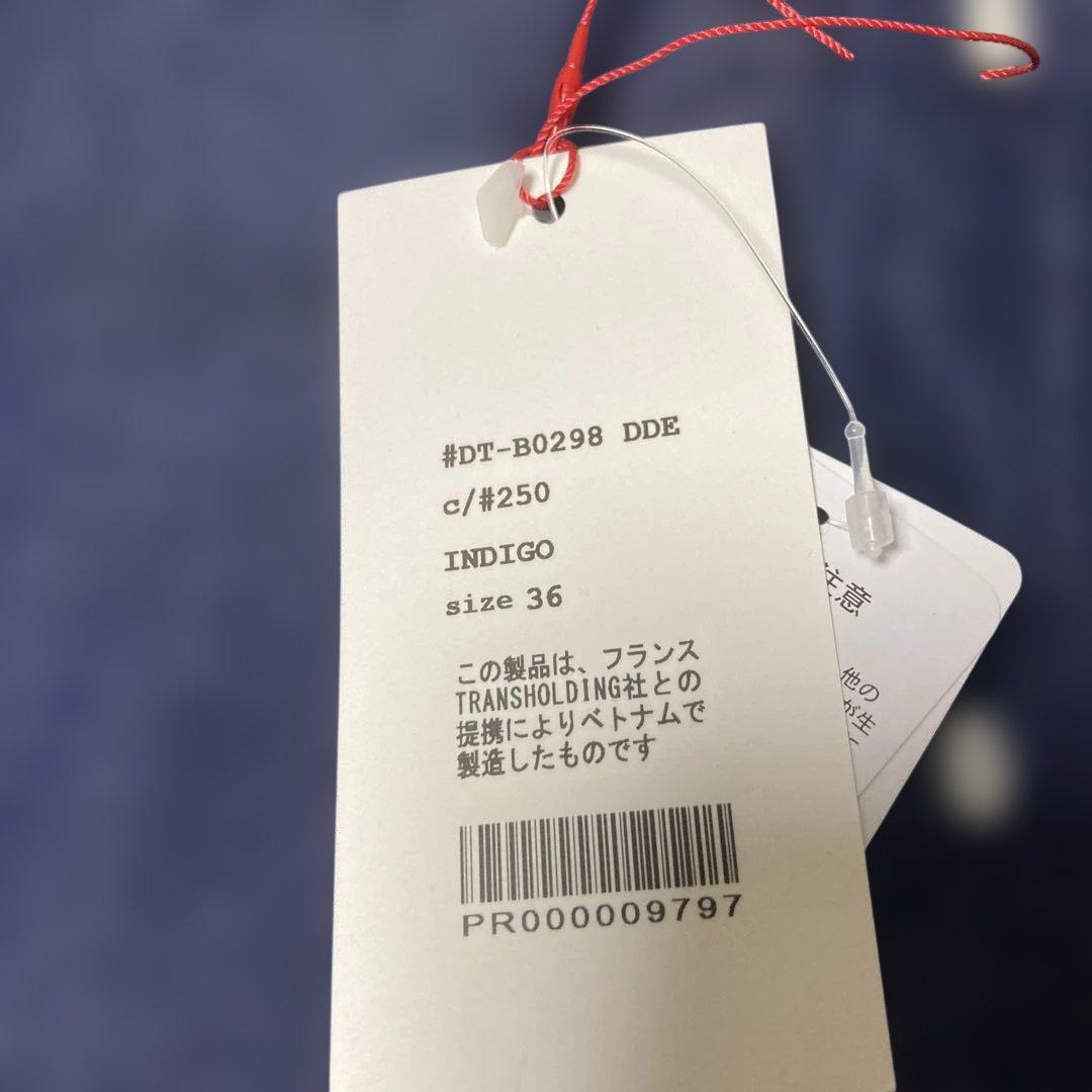 新品未使用　DANTON ダントン　ボタンダウン　デニムダンガリーシャツ