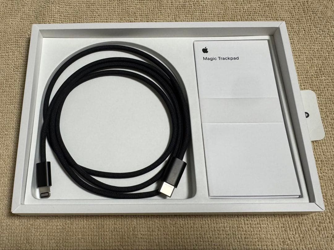 Apple純正 Magic Trackpad ブラック 美品 箱あり