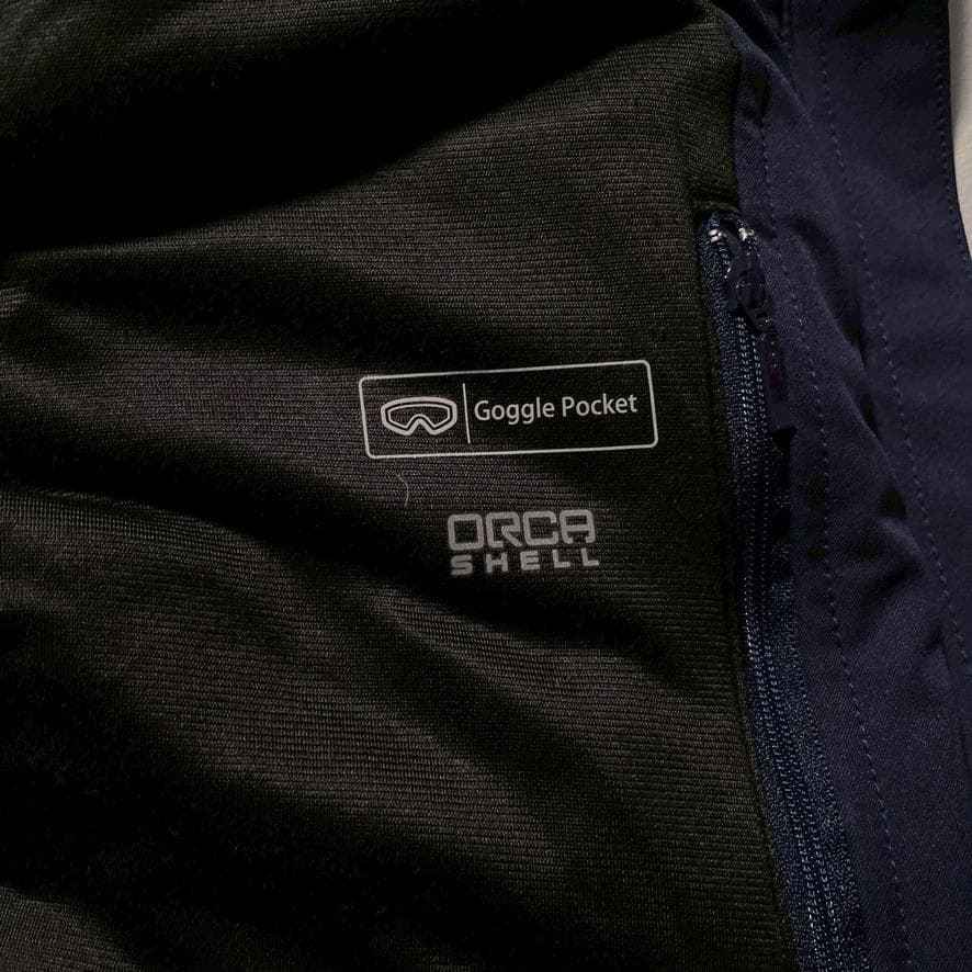 【美品】フェニックス スキーウェア 上下 ORCA SHELL ネイビー M・S