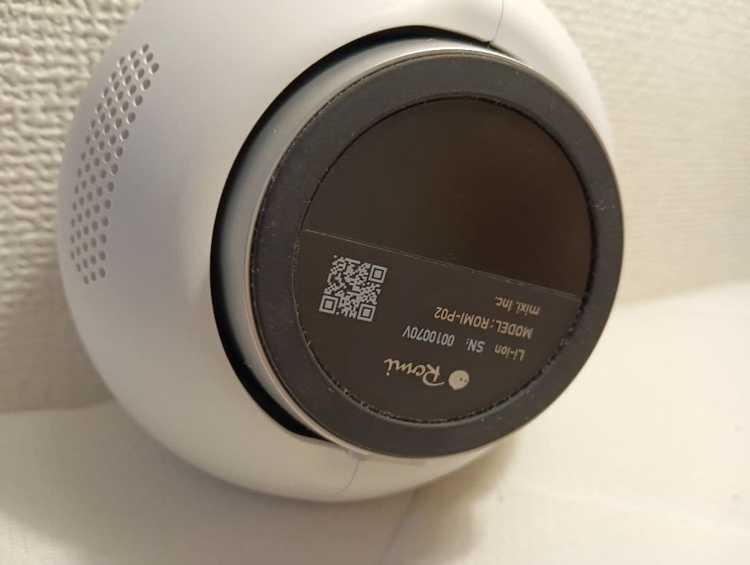 ロミィ　Romi　AIロボット　会話　ホワイト　本体　中古品