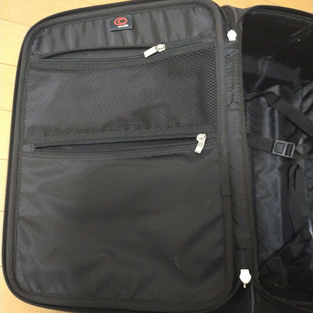 ACE. AVALLON ソフトキャリーケース ブラック 中型キャリーケース