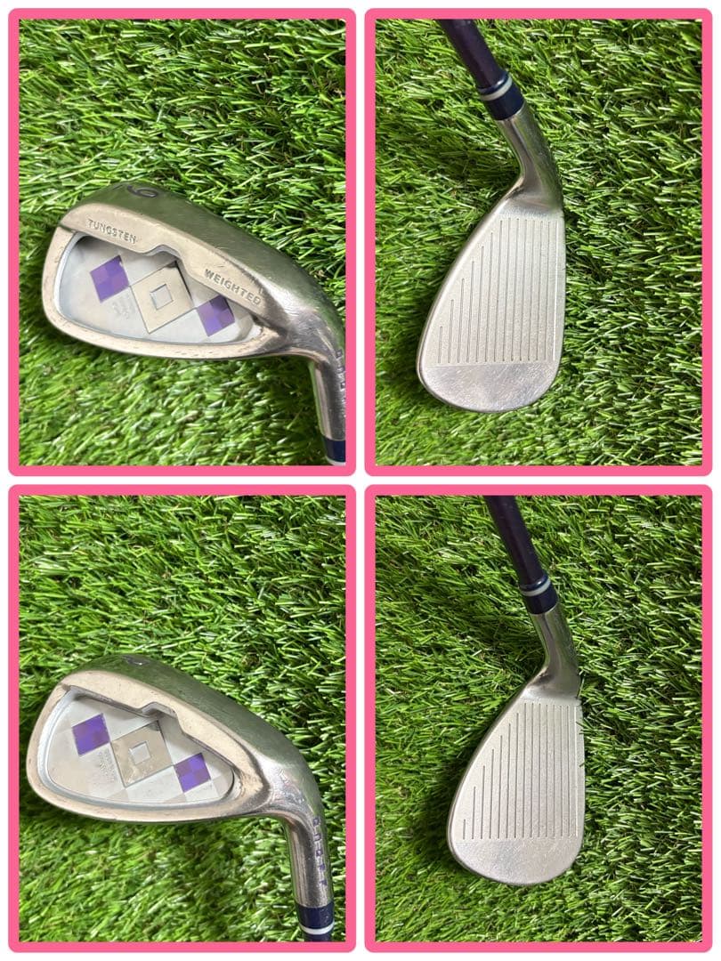 レディース人気！ONOFFオノフ アイアンセット4本 フレックスL