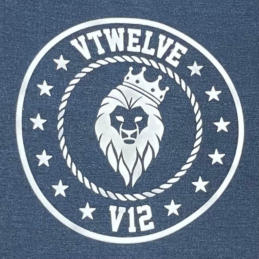 V12 ヴィトゥエルヴ　新品未使用　ネイビー　ダンボールニットセットアップ　L.