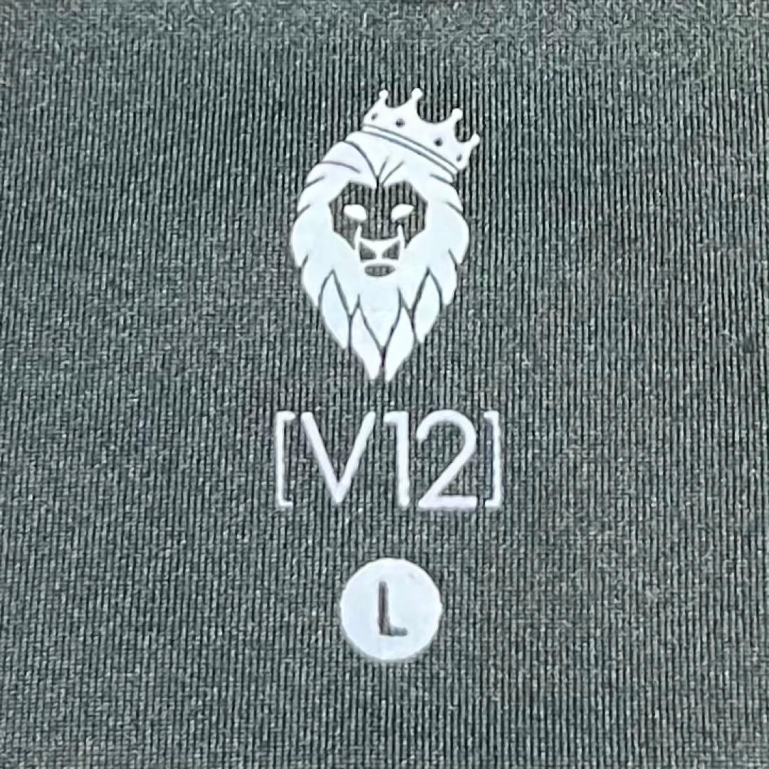 V12 ヴィトゥエルヴ　新品未使用　ネイビー　ダンボールニットセットアップ　L.