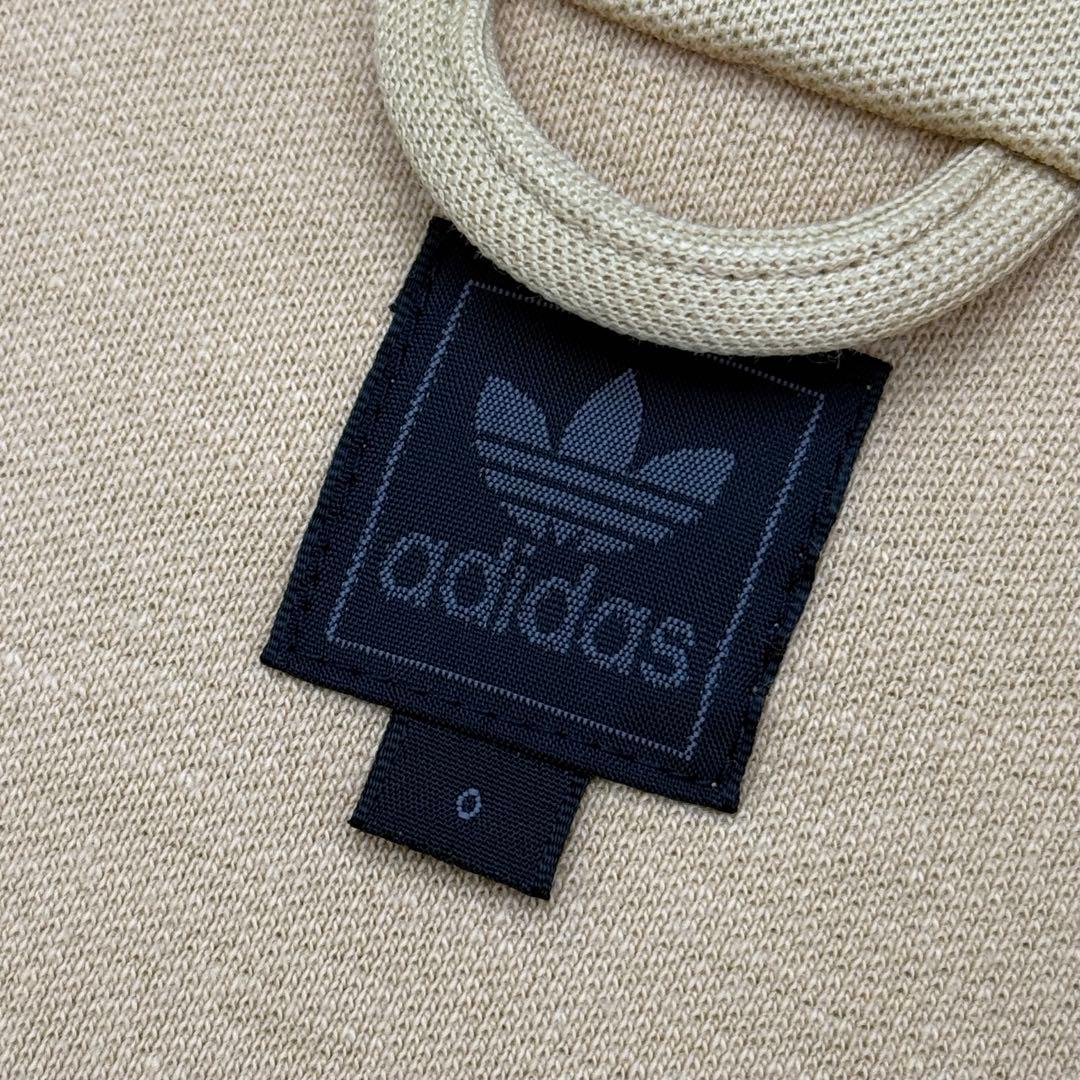 00s old adidas アディダストラックジャケット ベージュ×ブラウンL