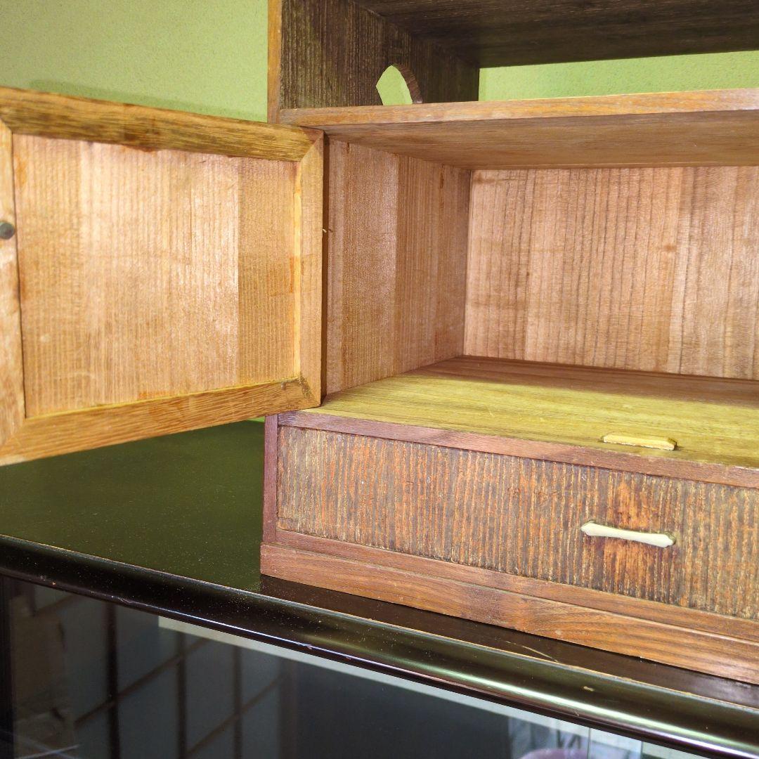 ★最終値下げ 超特価セール★桐製 三味線用見台 箪笥 古箪笥 引出し棚 桐箪笥