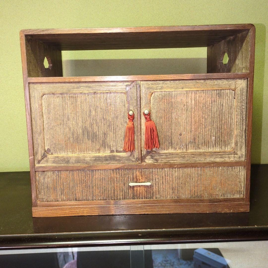 ★最終値下げ 超特価セール★桐製 三味線用見台 箪笥 古箪笥 引出し棚 桐箪笥