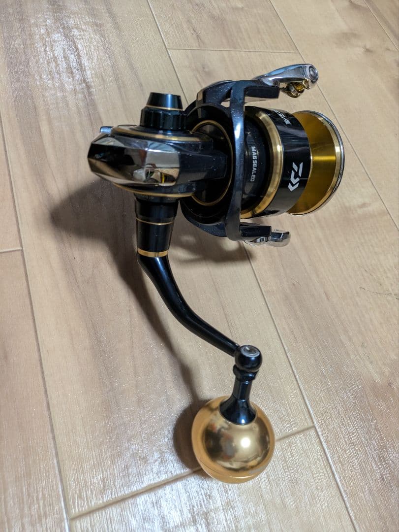 20ソルティガ14000XG＋SLPアルミラウンドノブ