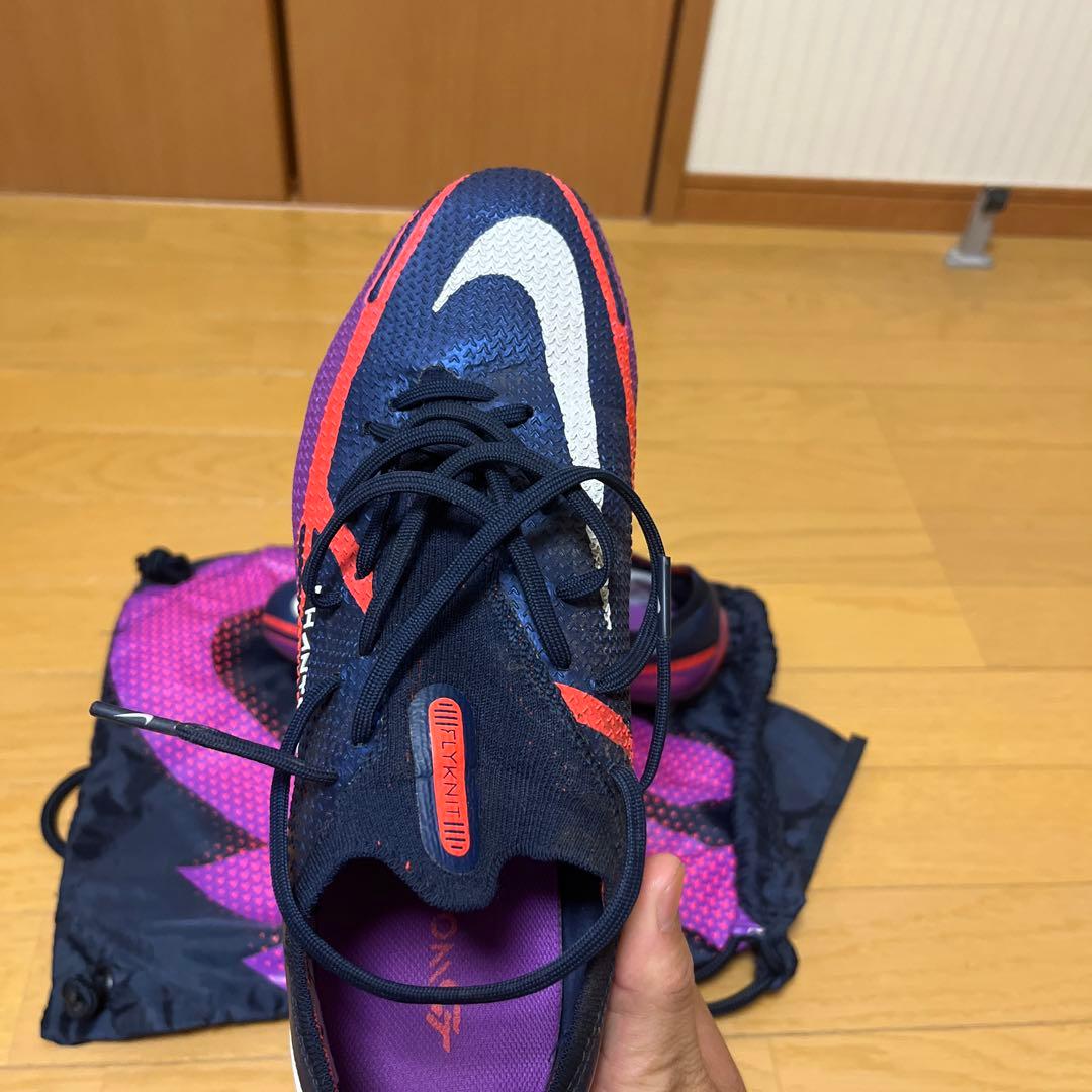 Nike Phantom サッカーシューズ 紫/オレンジ
