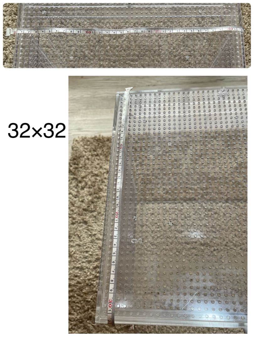 爬虫類、小動物アクリルケージ32cm×32cm 高さ40 cm