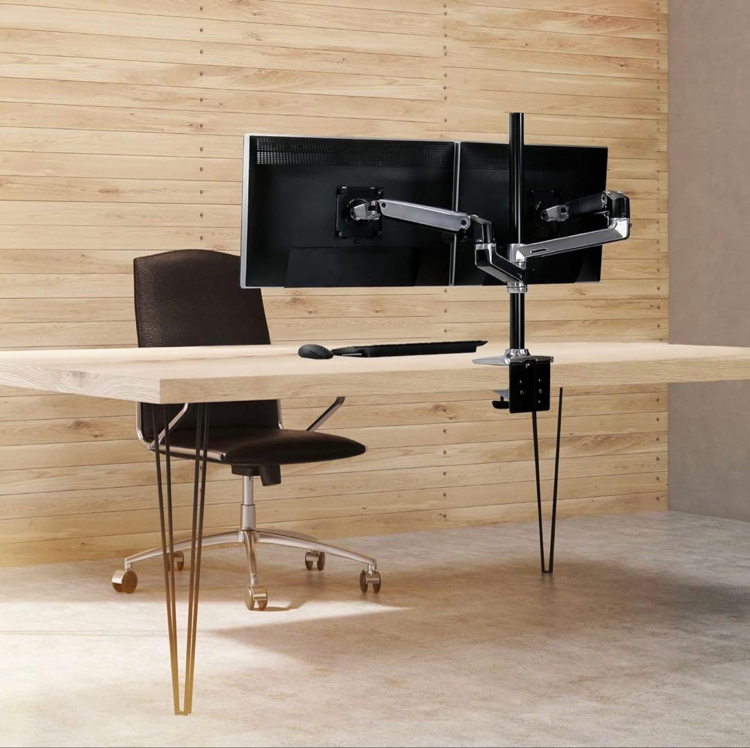 ERGOTRON LX デュアルアーム　長身ポール(アルミ)45-549-026