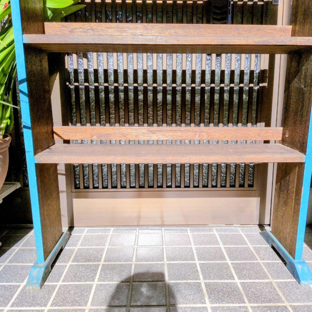 アンティーク　本棚　古家具 陳列棚 飾り棚 オープンラック 棚　シューズラック