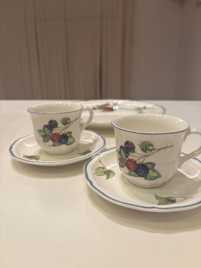 Villeroy & Boch 食器セット ベリー　フルーツ柄のセット