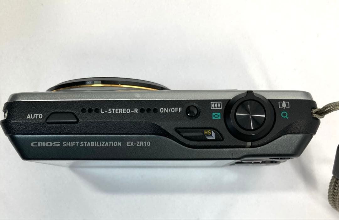 1711N9レ CASIO カシオ EXILIM EX-ZR10 デジカメ