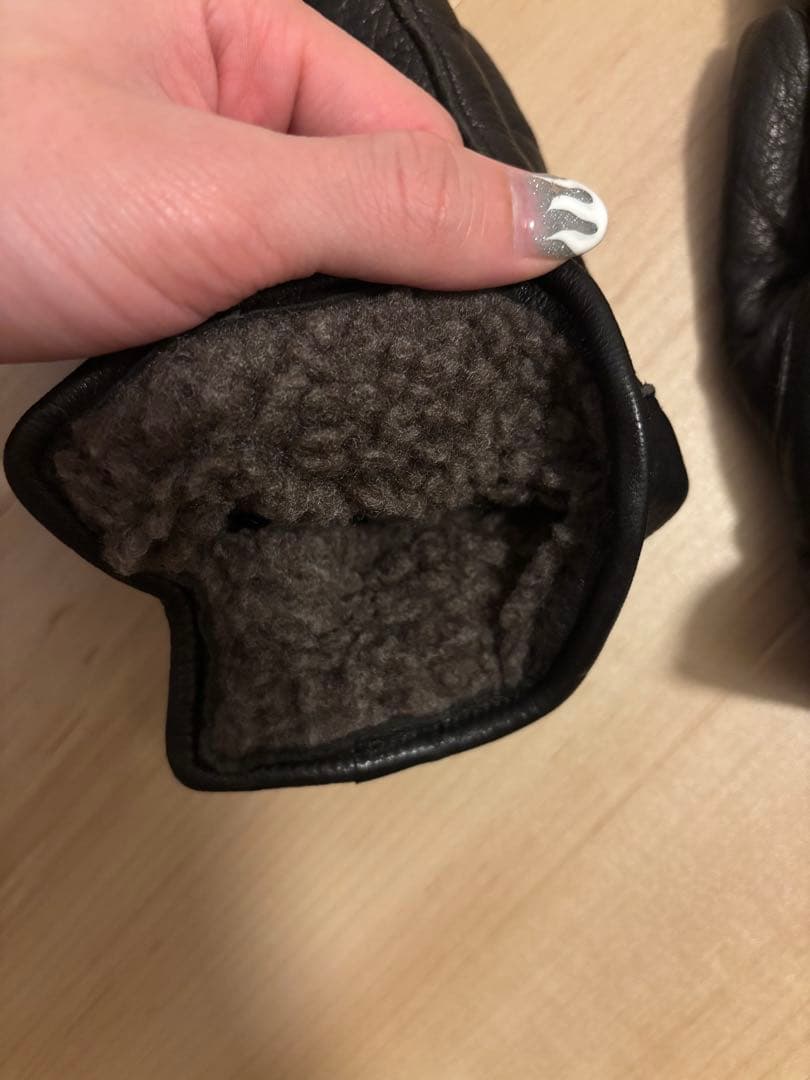 Lamp gloves \"winter glove\" BLACK Mサイズ