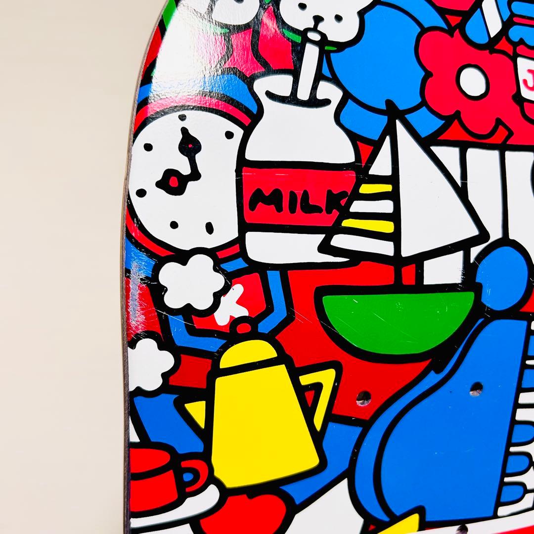 【希少 美品】GIRL HELLO KITTY スケートボード デッキ