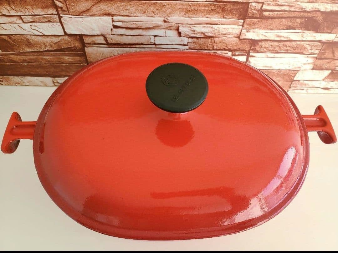 【希少品】ル・クルーゼ Enzo Mari エンツォ マリ大型オーバル