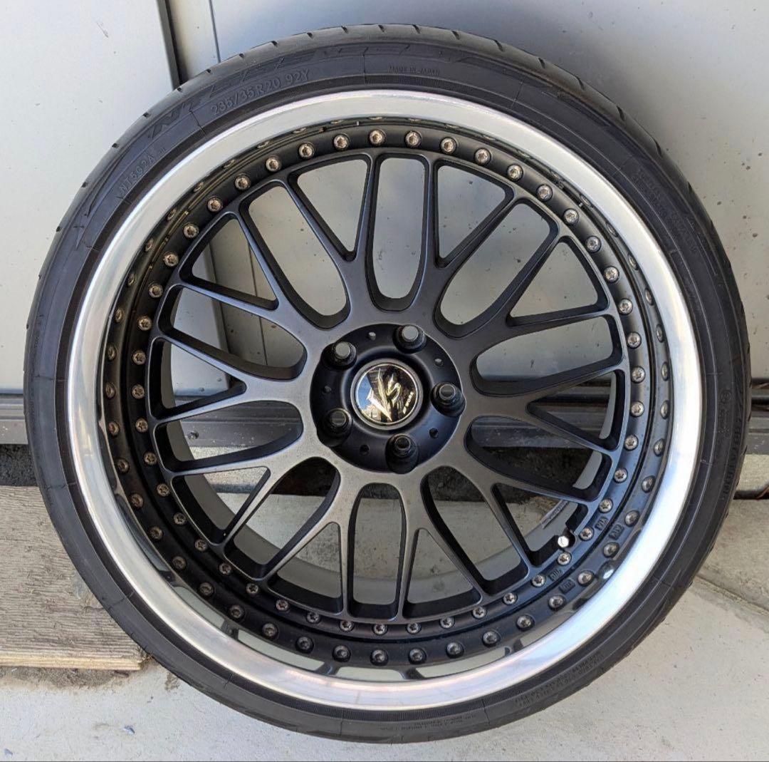 あ【タイヤホイール4本セット】WORK VS-XX 20インチ