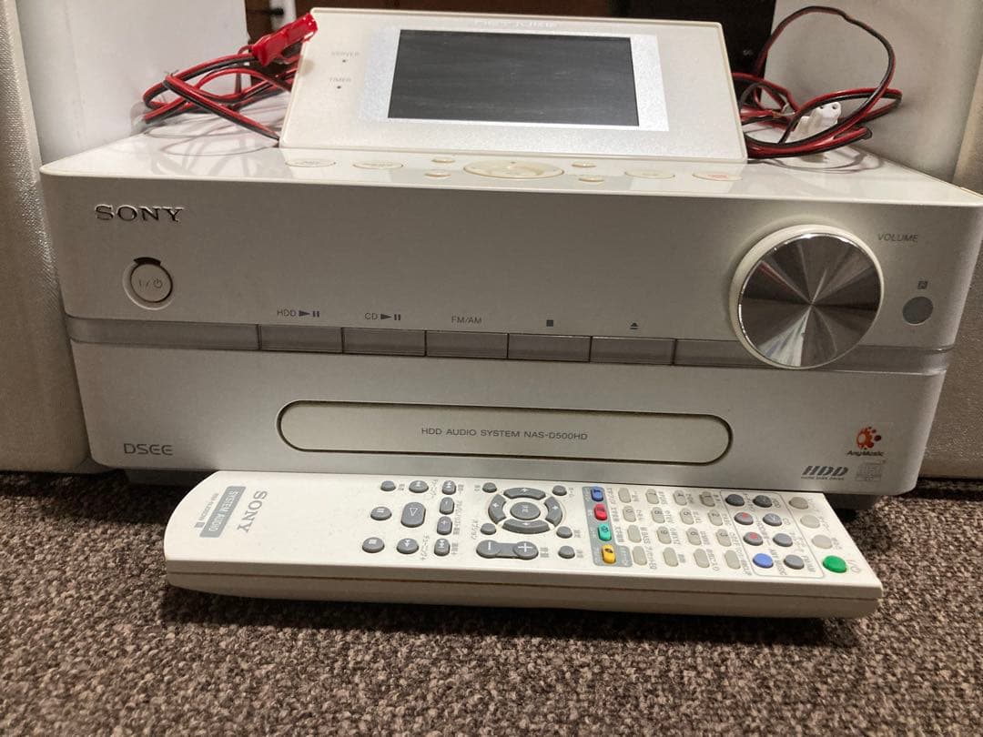 SONY HDDミュージックシステム　NAS-D500HD
