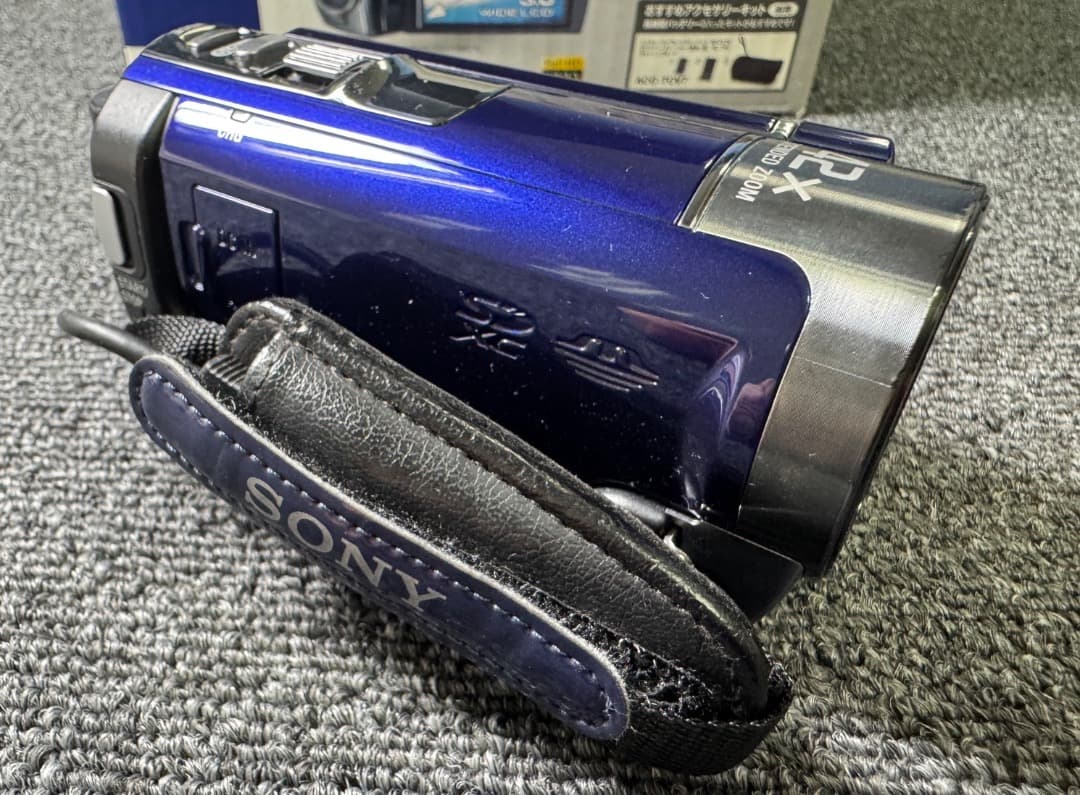 SONY　ハンディーカム　HDR-CX180（ブルー）デジタルビデオカメラ