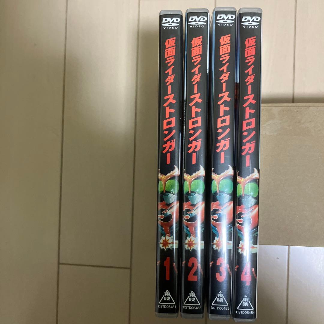 仮面ライダーストロンガーDVD Vol.1〜4（全話）セル版