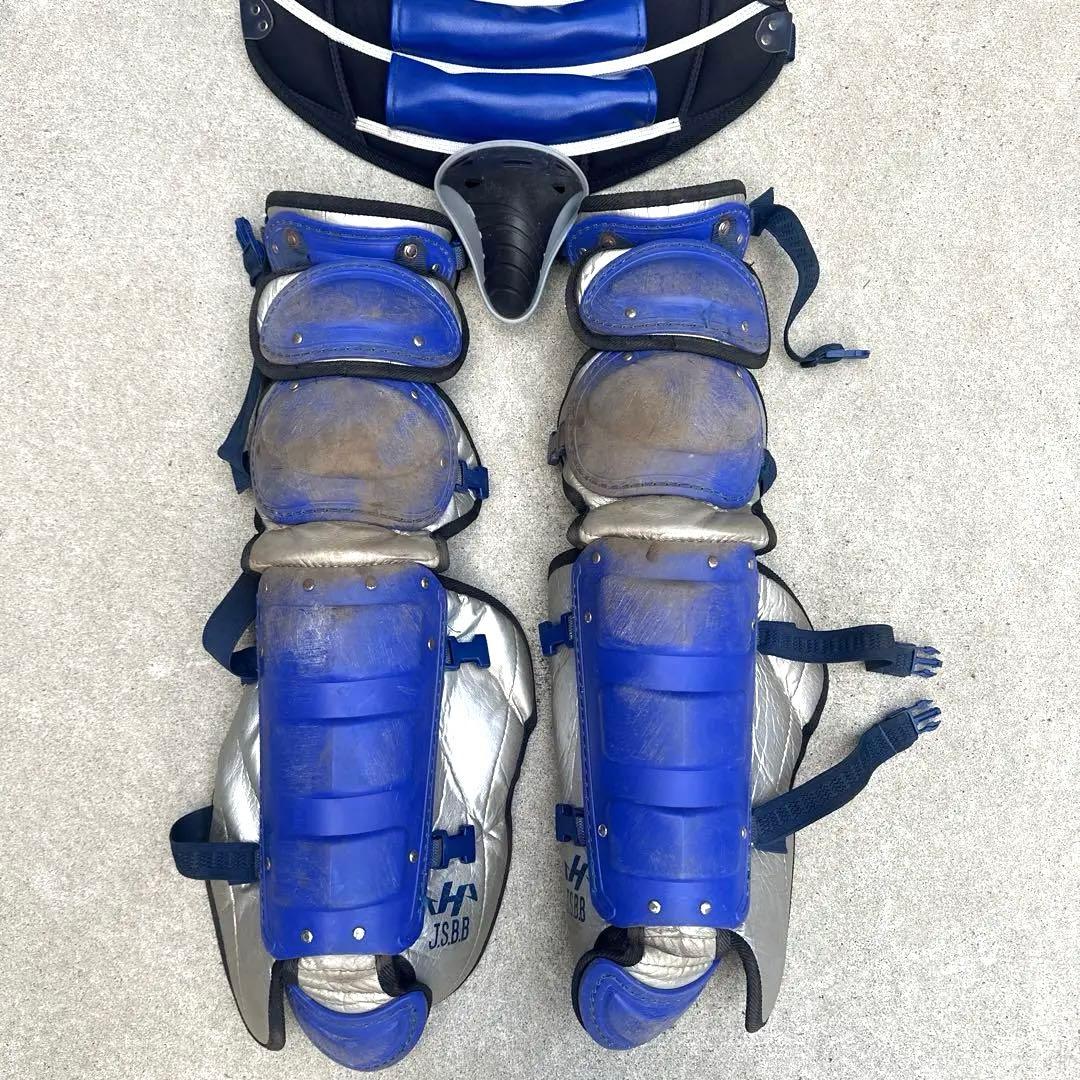 ハタケヤマ キャッチャー防具 限定色 軟式 大人 野球 捕手 フルセット