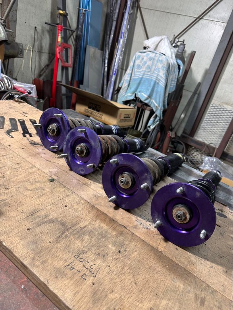 きめこみ7FD3S RX-7 RX7 D2 車高調　一台分