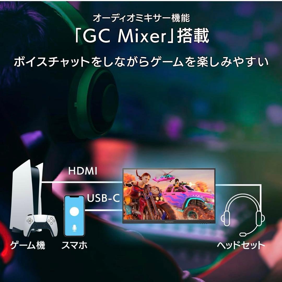 GigaCrysta ゲーミングモニター［24.5型 /フルHD］360Hz