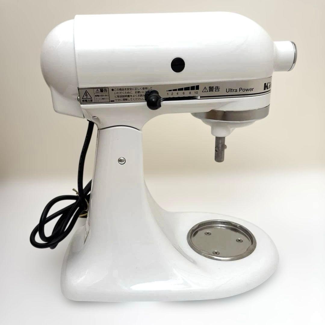 美品 キッチンエイド スタンドミキサー 9KSM95 ホワイト