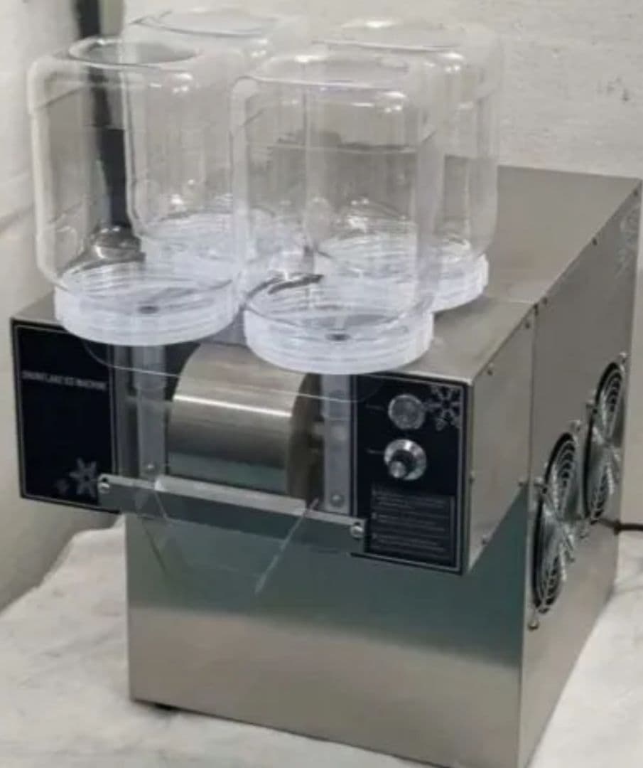 糸ピンスマシン　かき氷マシン　スノーパウダー　動作確認済