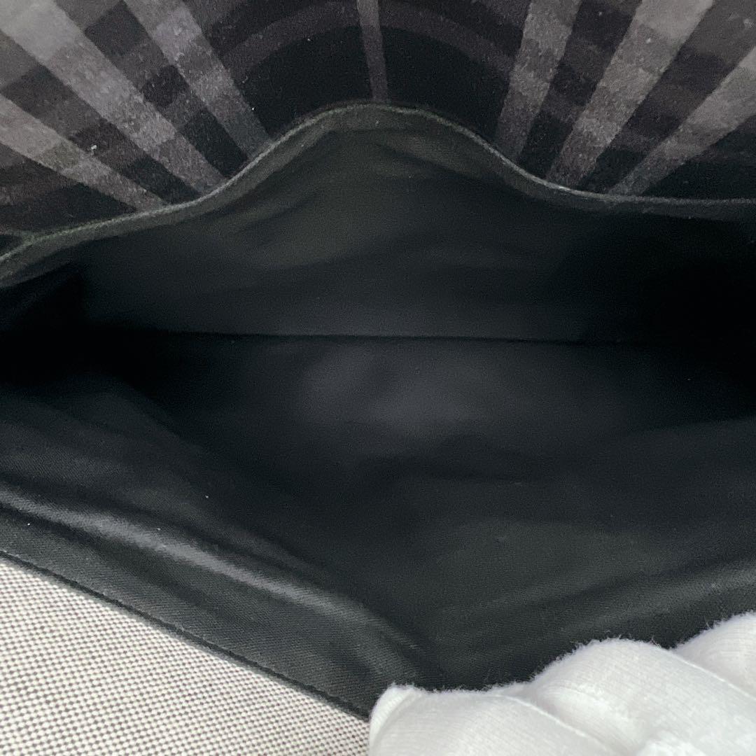 【希少】バーバリー　ブラックレーベル　ビジネスバッグ　ブリーフケース　キャンバス