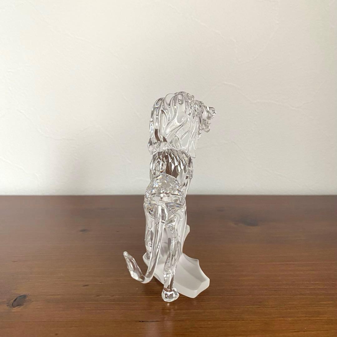 SWAROVSKI スワロフスキー クリスタル ライオン 置物