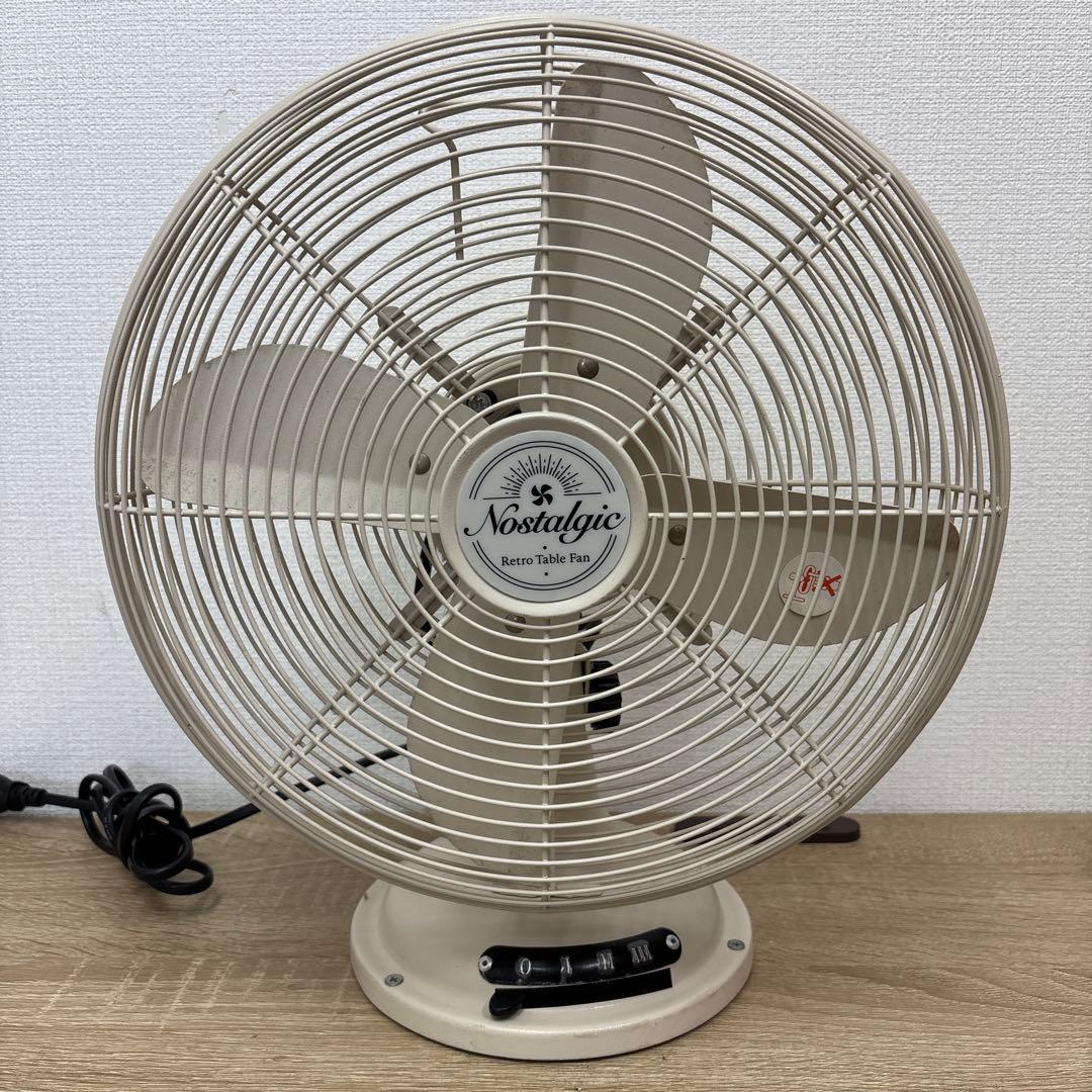 扇風機 レトロテーブルファン ノスタルジック