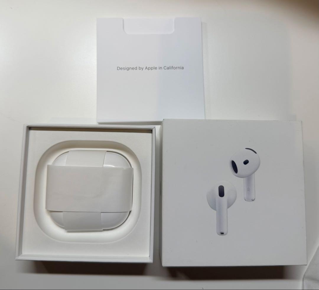 AirPods4 アクティブノイズキャンセリング機能付き　本体 箱あり
