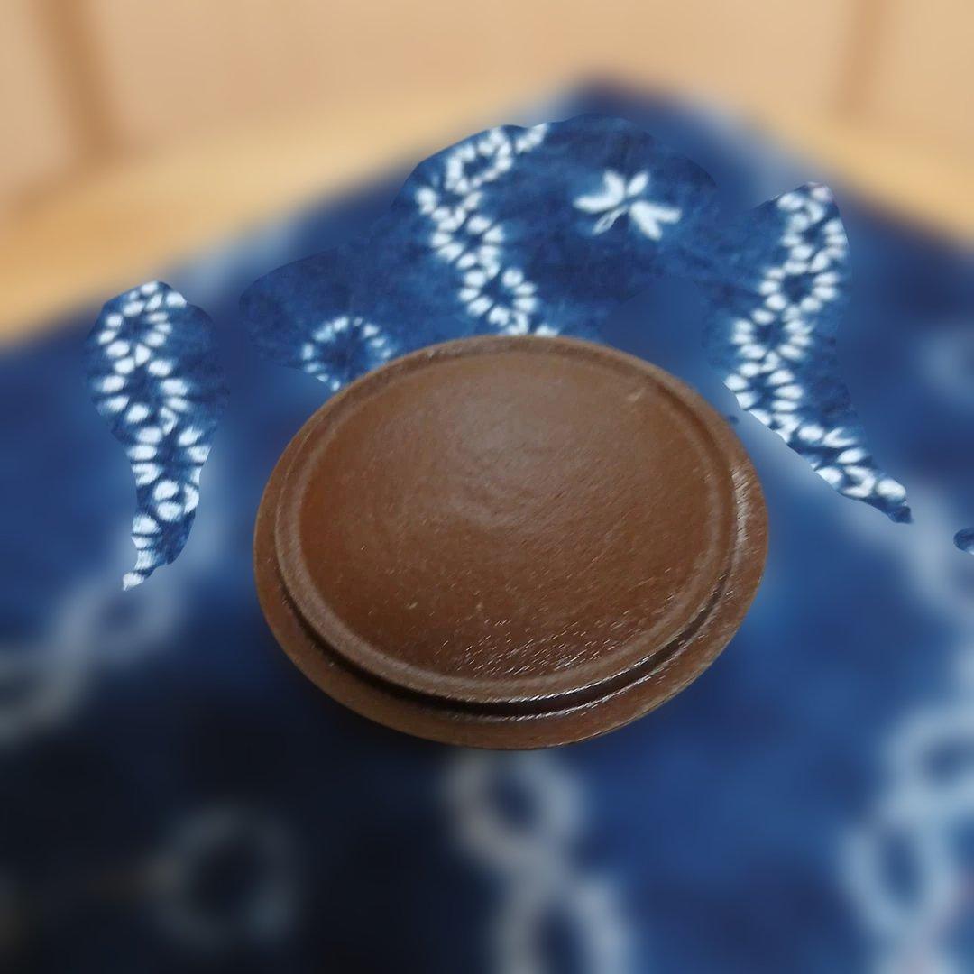 南部鉄器 鉄瓶 照光堂 柿葉絵 茶道具 年代品