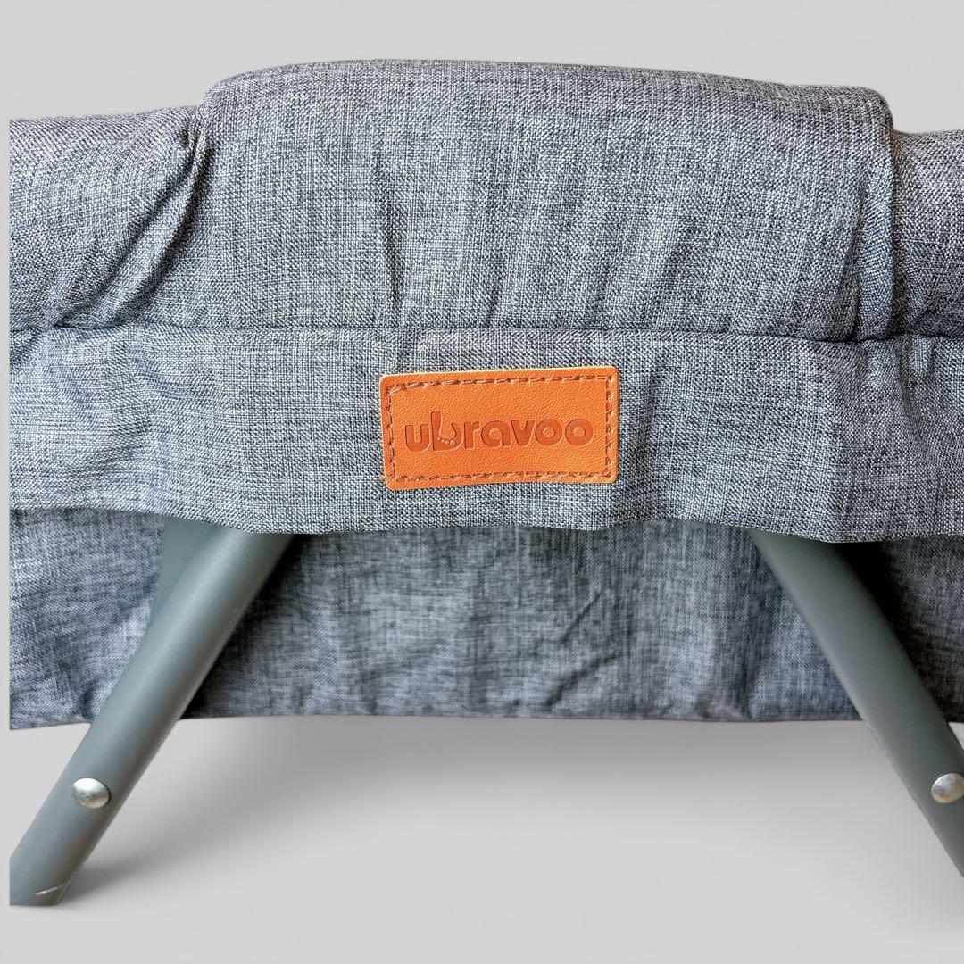 【極美品】 UBRAVOO ベビーベッド 折りたたみ キャスター 収納袋付き