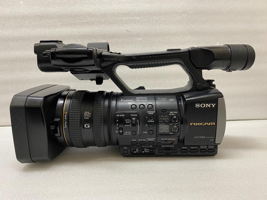 SONY ソニー HXR-NX3 NXCAM 業務用　HDビデオカメラ　動作品