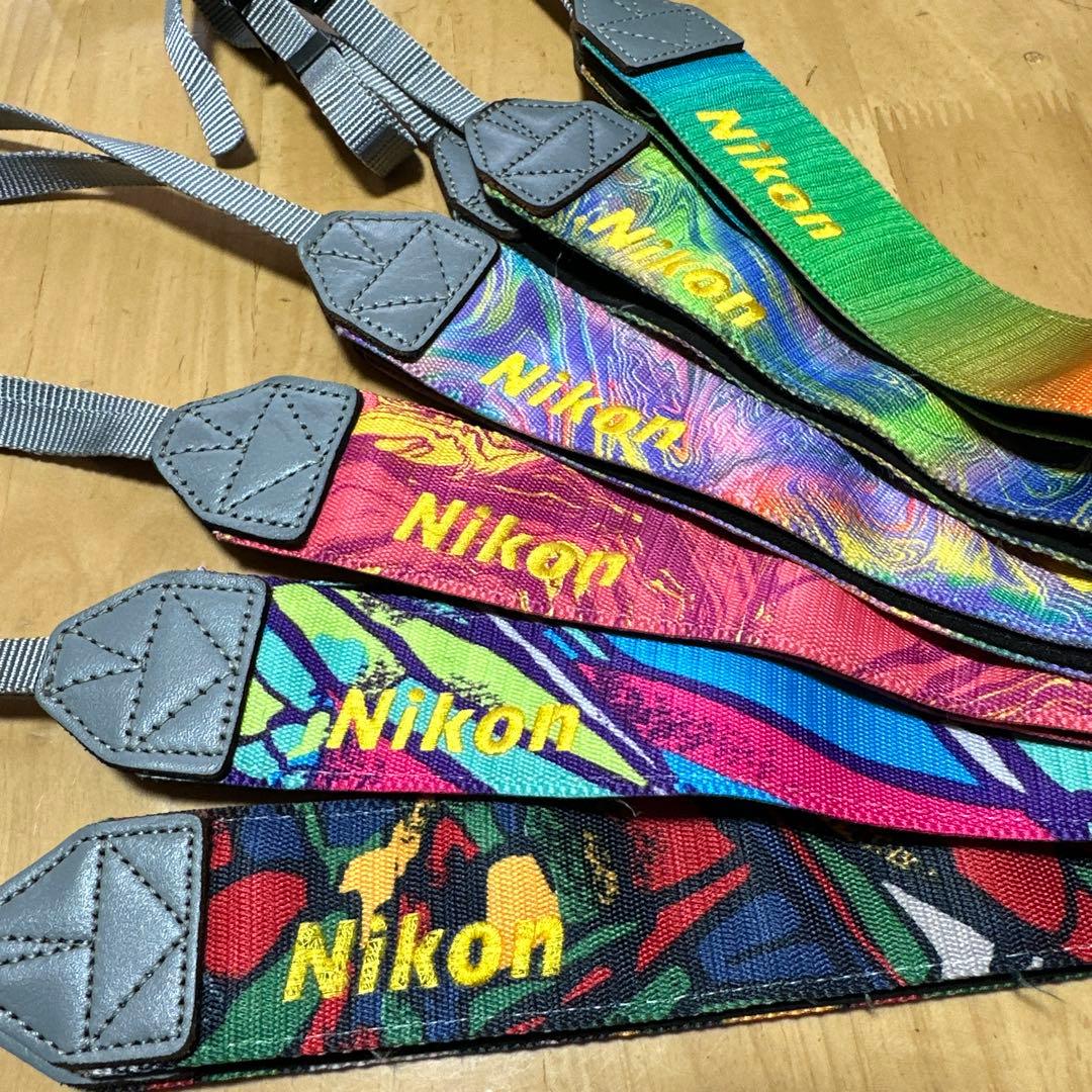 d*2様 NikonTackle マーブルストラップ レインボーストラップ 純正