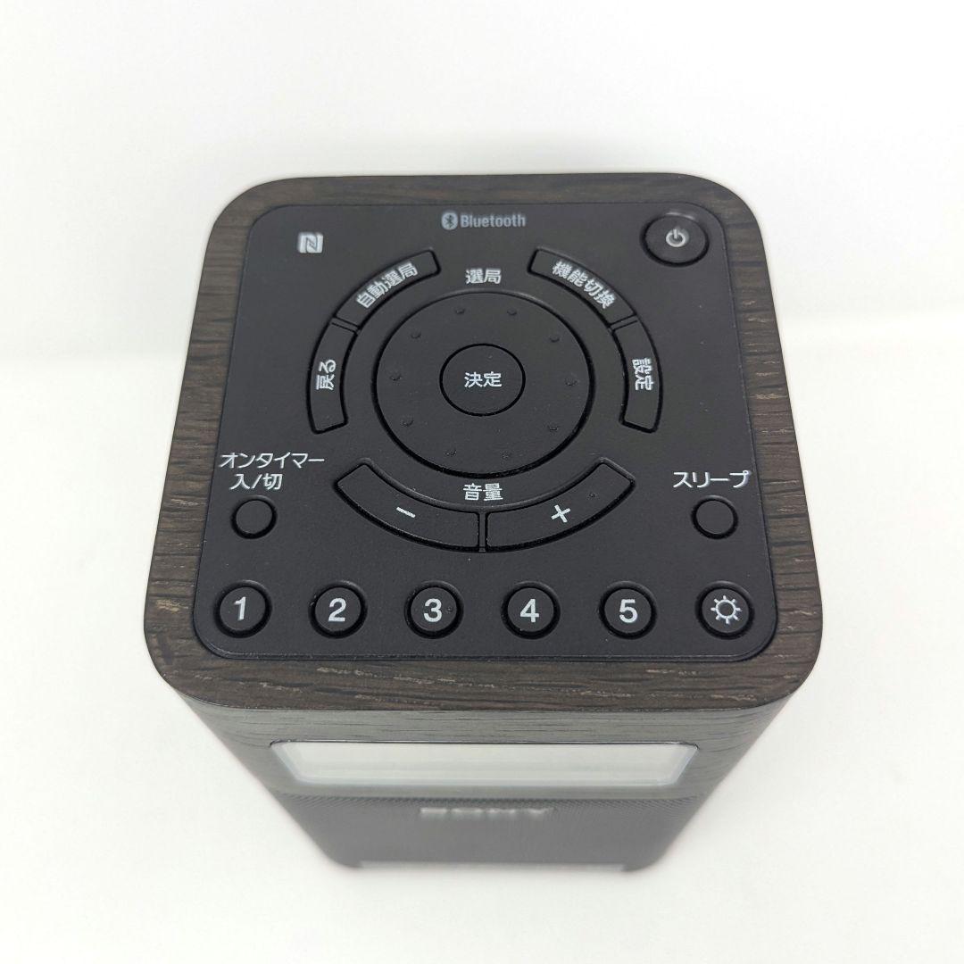 SONY SRF-V1BT ブラック 木目調 Bluetoothラジオ