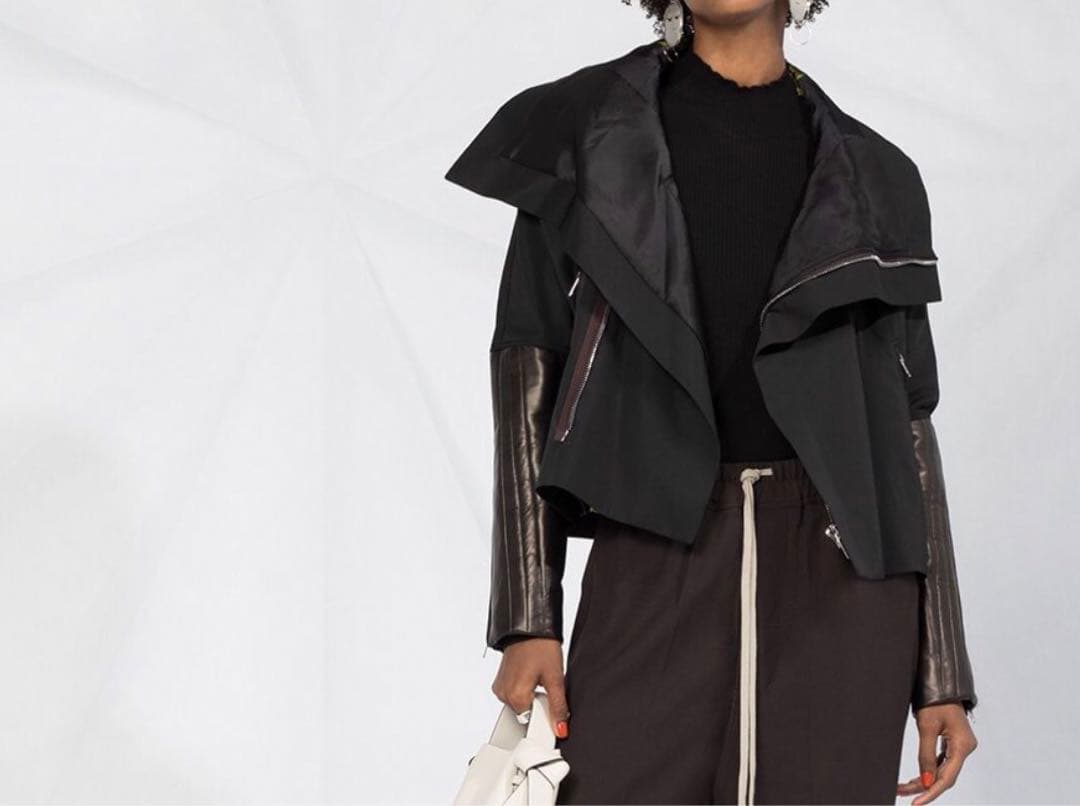 最終値下 RickOwens リックオウエンス ライダース ダークシャドウ