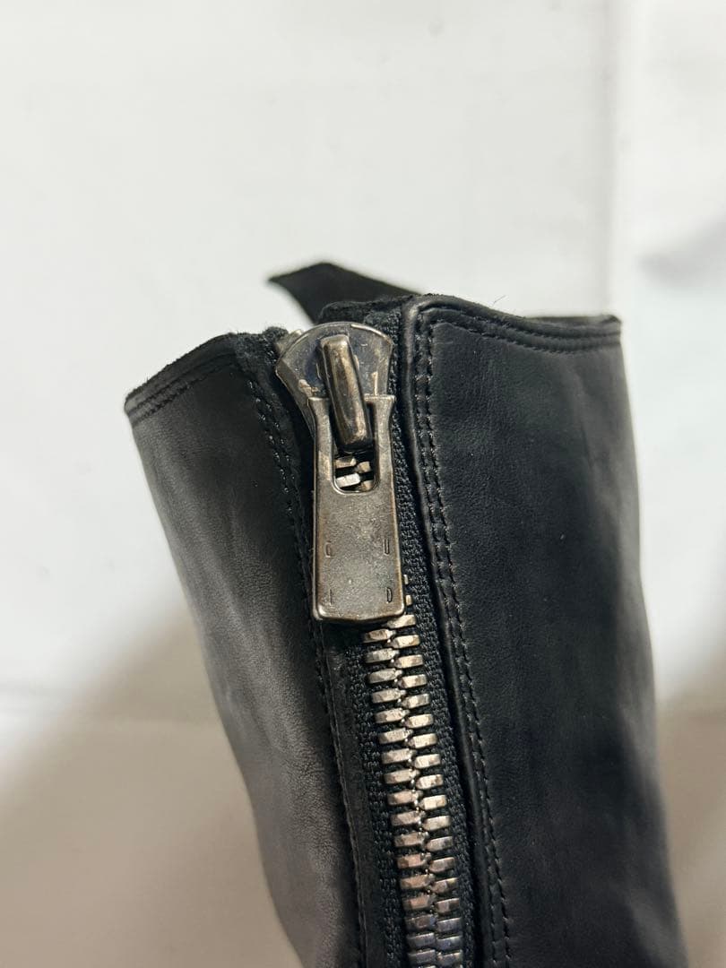 GUIDI グイディ PL2 フロントジップブーツ ホースレザー