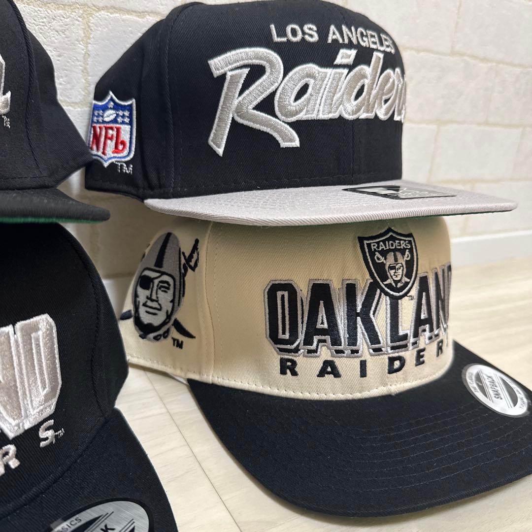 【激レア】ロサンゼルス・オークランド レイダース キャップ4点セット！